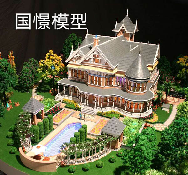 修武县建筑模型